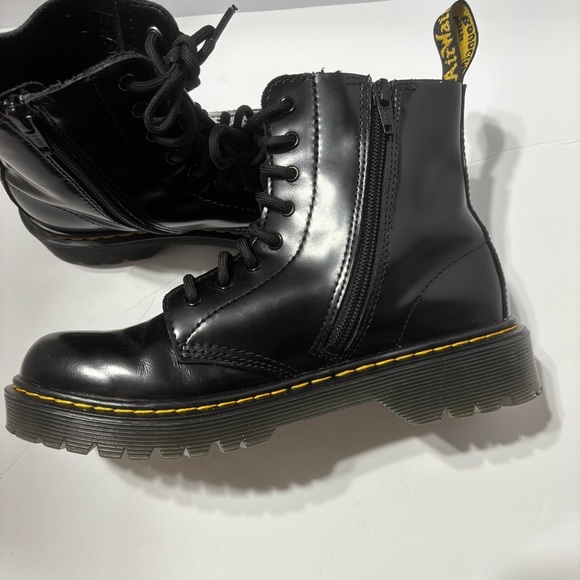Dr. Martens Other - Dr Martens Kids Size 4 Pascal Bex J Black Leather Combat bootie